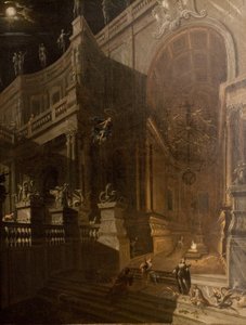 Fantasía Arquitectónica con Figuras de Stefano Orlandi